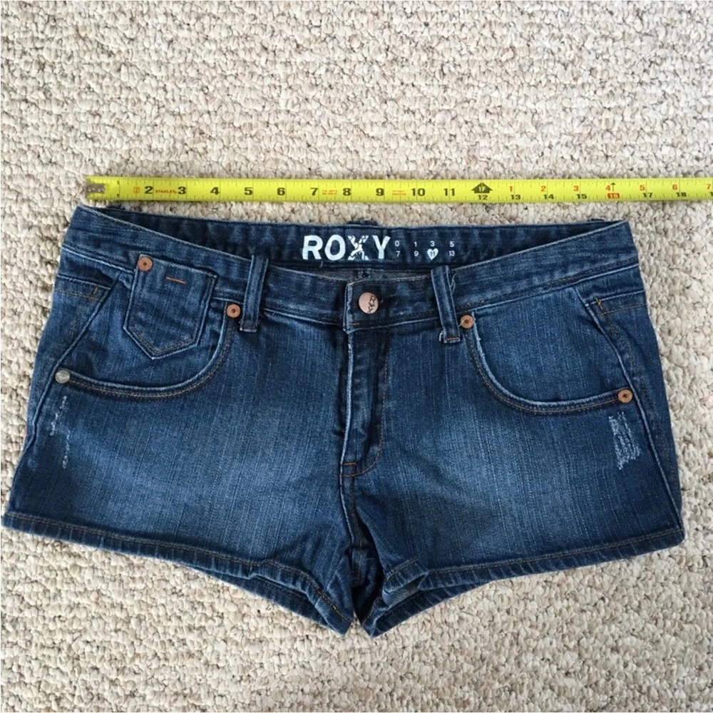 Vintage Roxy Dark Denim Jean Shorts